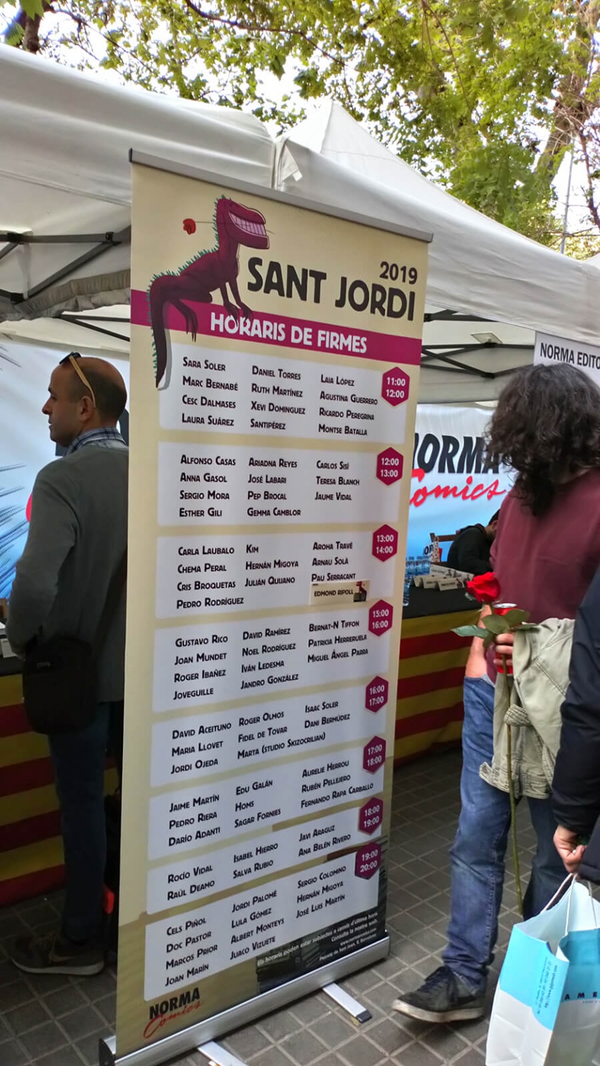 (Desde 2012 ) Feria de Sant Jordi, más juvenil y diversa